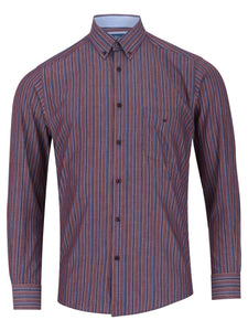 DG's Drifter Wine Stripe Ivano Shirt