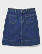 Load image into Gallery viewer, Crew Analee Denim Skirt Blue
