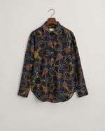 Load image into Gallery viewer, Gant Rope Print Shirt Navy

