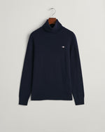 Load image into Gallery viewer, Gant Lambswool Roll Neck Navy
