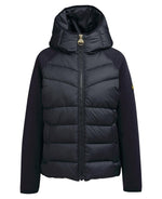 Load image into Gallery viewer, Barbour International Scout Quilted Sweat Black
