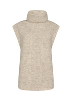 Load image into Gallery viewer, Soya Concept Knitted Poncho Cream

