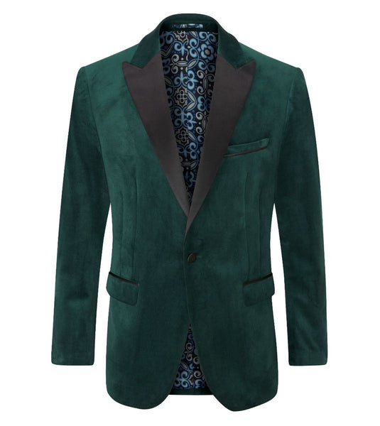 Skopes Jive Velvet Jacket Emerald Green Regular Length – Claytons ...