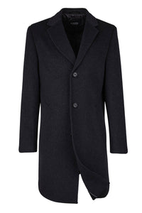 Digel Wool Cashmere Overcoat Charcoal