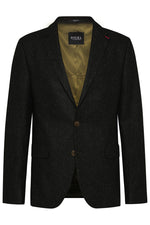 Load image into Gallery viewer, Digel Finest Silk Wool Stretch Green Jacket Regular Length
