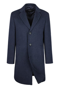 Digel Classic Wool Dax Overcoat Blue