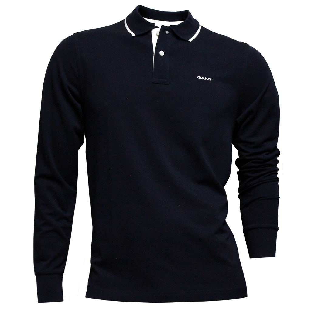 Gant long top sleeve polo