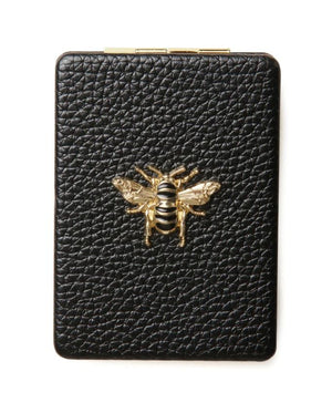 Alice Wheeler Compact Mirror Black