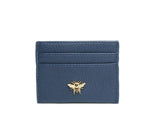 Load image into Gallery viewer, Alice Wheeler Bow Card Holder Navy
