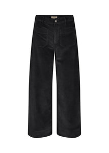 Soya Concept Corduroy Trousers Black