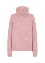 Load image into Gallery viewer, Soya Concept Roll Neck Jumper Rose
