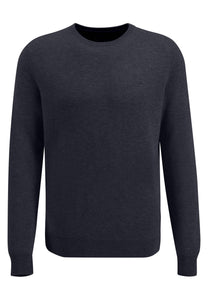 Fynch Hatton Cashmere and Wool Sweater Navy