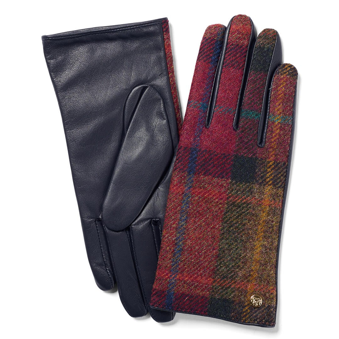 Failsworth Leather & Wool Country Gloves Pink