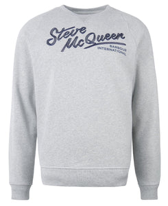 Barbour International Steve McQueen Sweatshirt Grey