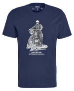 Load image into Gallery viewer, Barbour International Albie T-Shirt Navy
