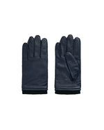 Load image into Gallery viewer, Gant Cashmere Lined Leather Gloves Blue
