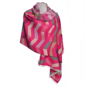 Zelly Reversible Wrap Pink