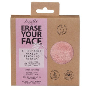 Erase Your Face 4 Pack Removal Cloths