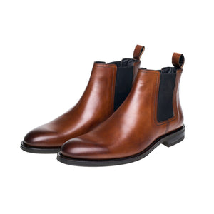John White Piccadilly Chelsea Boots Tan