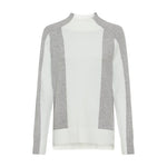 Load image into Gallery viewer, Olsen Contrast Jumper Grey
