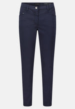 Load image into Gallery viewer, Betty Barclay Perfect Slim Trousers Navy
