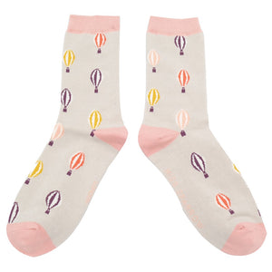 Miss Sparrow Hot Air Balloon Socks Multi