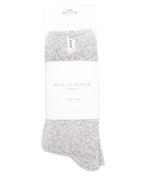 Load image into Gallery viewer, Miss Sparrow Fuzzy Socks Silver
