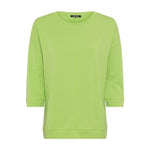 Load image into Gallery viewer, Olsen Crew Neck Top Green
