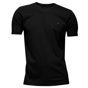 Fynch Hatton Superfine Cotton T-Shirt Black