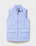 Load image into Gallery viewer, Crew Lightweight Quilted Gilet Blue
