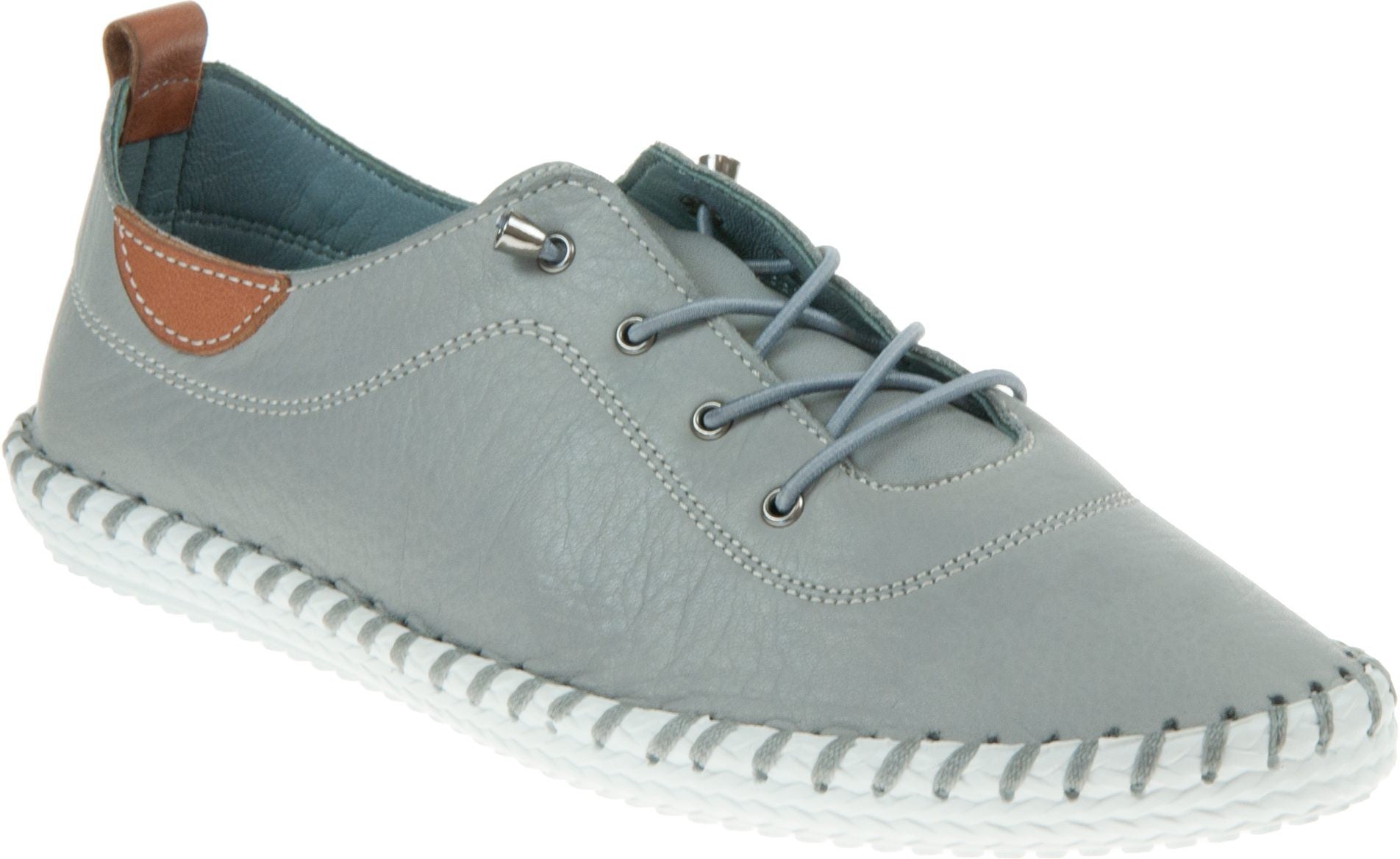 Lunar St Ives Plimsoll Grey