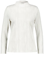 Load image into Gallery viewer, Gerry Weber Wavey Jersey Top Off White
