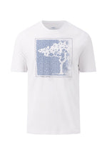 Load image into Gallery viewer, Fynch Hatton White Printed Design T-Shirt
