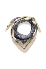 Load image into Gallery viewer, Culture Satin Scarf Blue

