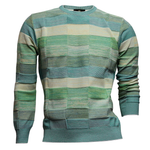 Load image into Gallery viewer, Montechiaro 3D Crew Neck Sweater Mint
