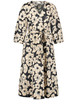 Load image into Gallery viewer, Gerry Weber Floral Cotton Dress Black
