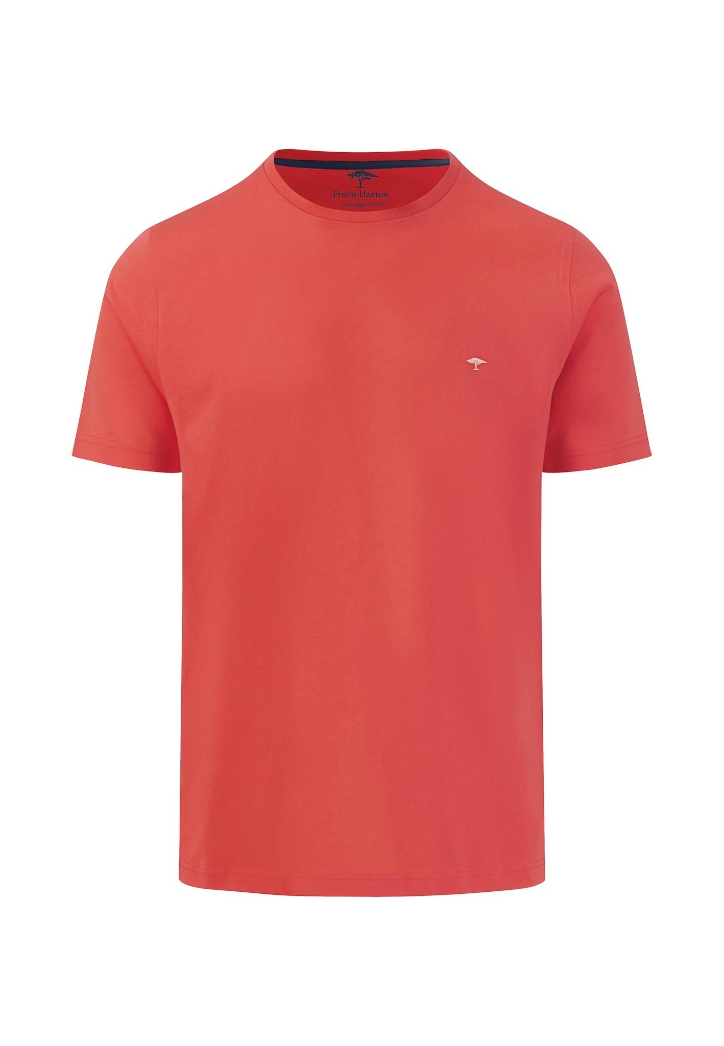 Fynch Hatton Superfine Cotton T-Shirt Red