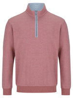 Load image into Gallery viewer, Douglas &amp; Grahame Drifter Half Zip Sweatshirt Pink
