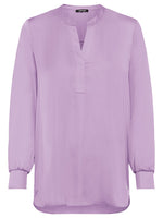 Load image into Gallery viewer, Olsen Satin Effect Blouse Lilac
