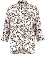 Load image into Gallery viewer, Taifun Patterned Blouse Cream
