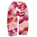Load image into Gallery viewer, Zelly Petal Design Scarf Pink
