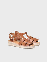 Load image into Gallery viewer, Toni Pons Fisherman Sandals Brown
