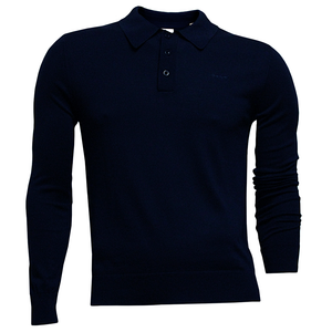 Gant Fine Cotton Polo Shirt Blue