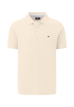 Load image into Gallery viewer, Fynch Hatton Supima Cotton Polo Shirt Off White
