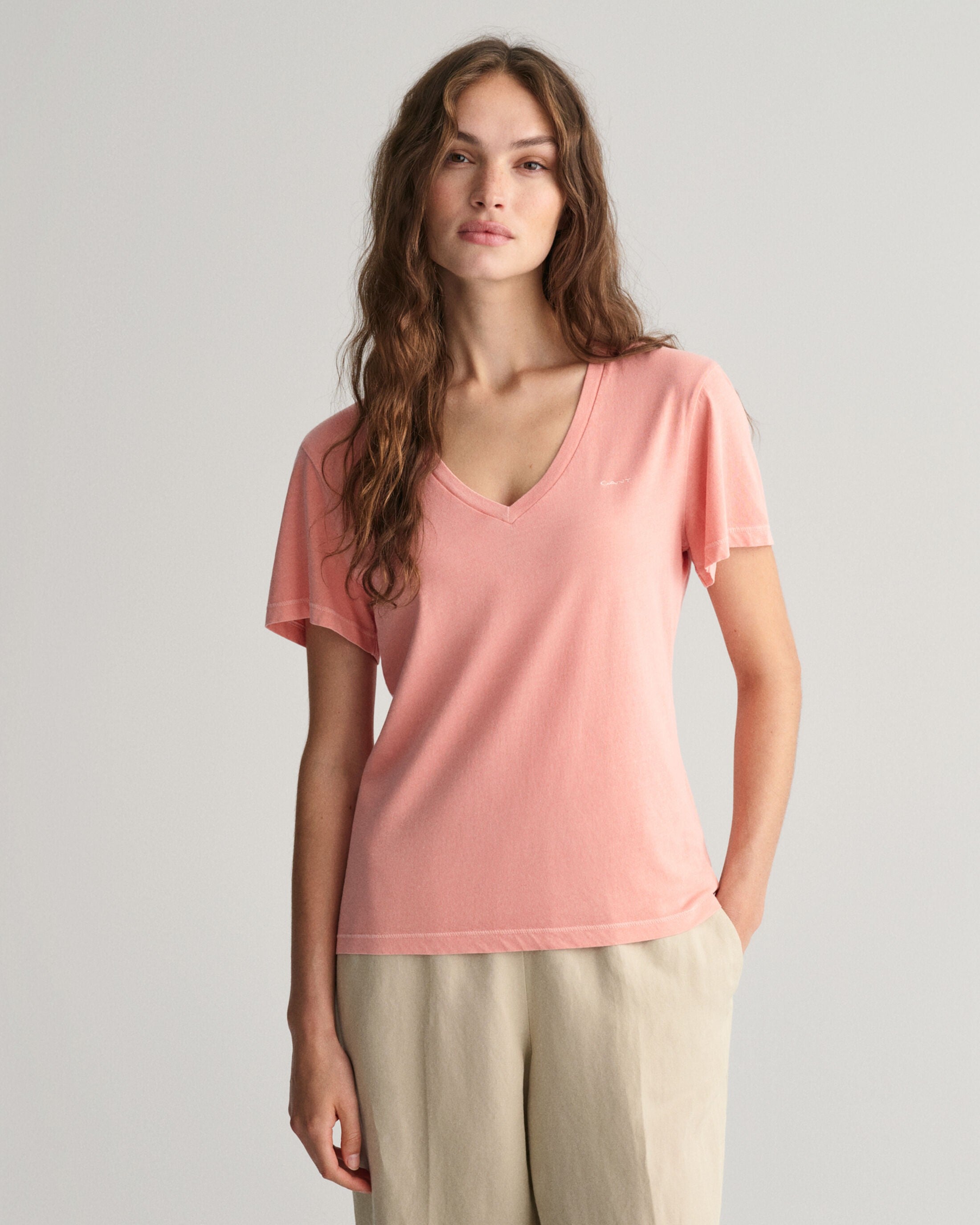 Gant Sunfaded T-Shirt Peach