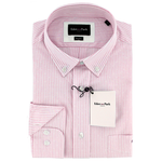 Load image into Gallery viewer, Eden Park Soft Cotton Striped Shirt Pink
