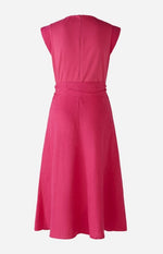 Load image into Gallery viewer, Oui Linen Skater Dress Pink
