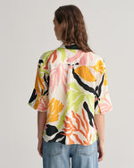 Load image into Gallery viewer, Gant Palm Print Shirt Yellow
