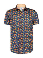 Load image into Gallery viewer, A Fish Named Fred Baywatch Tower Shirt Navy
