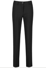 Load image into Gallery viewer, Gerry Weber Pressed Pleat Trousers Black
